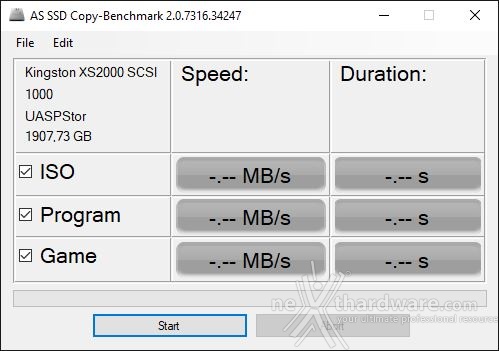 Kingston XS2000 2TB 6. AS SSD Benchmark 2