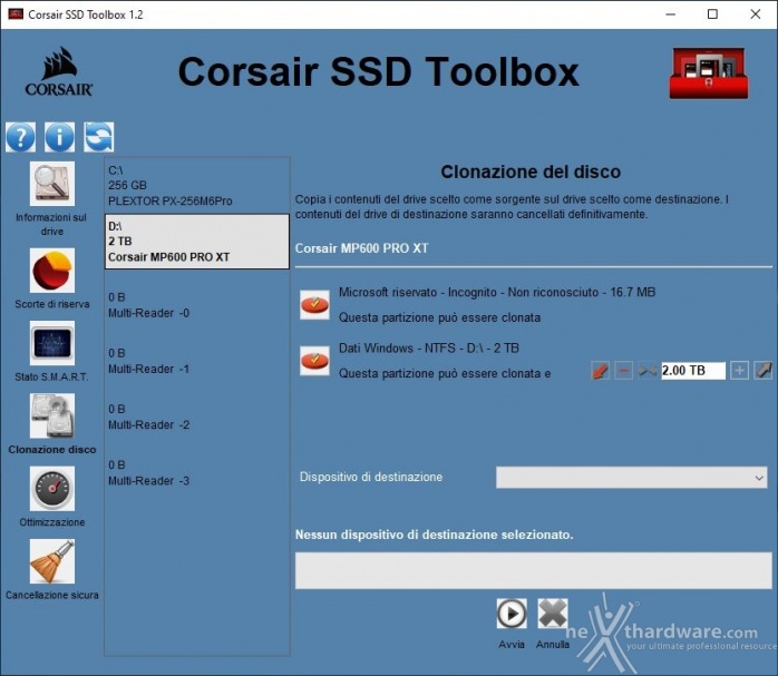 CORSAIR MP600 PRO XT 2TB 2. Firmware - TRIM - SSD Toolbox 10