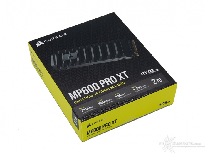 CORSAIR MP600 PRO XT 2TB 1. Visto da vicino 1