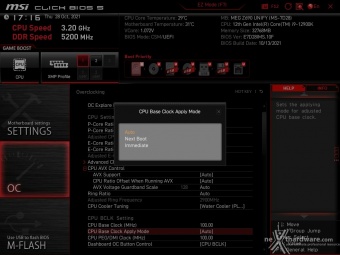 MSI MEG Z690 UNIFY 8. MSI Click BIOS 5 - Overclock 5