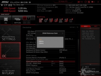 MSI MEG Z690 UNIFY 8. MSI Click BIOS 5 - Overclock 7