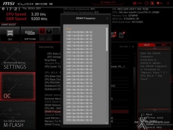 MSI MEG Z690 UNIFY 8. MSI Click BIOS 5 - Overclock 9