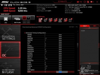 MSI MEG Z690 UNIFY 8. MSI Click BIOS 5 - Overclock 26