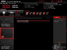 MSI MEG Z690 UNIFY 8. MSI Click BIOS 5 - Overclock 31