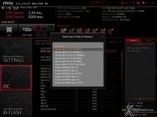 MSI MEG Z690 UNIFY 8. MSI Click BIOS 5 - Overclock 33