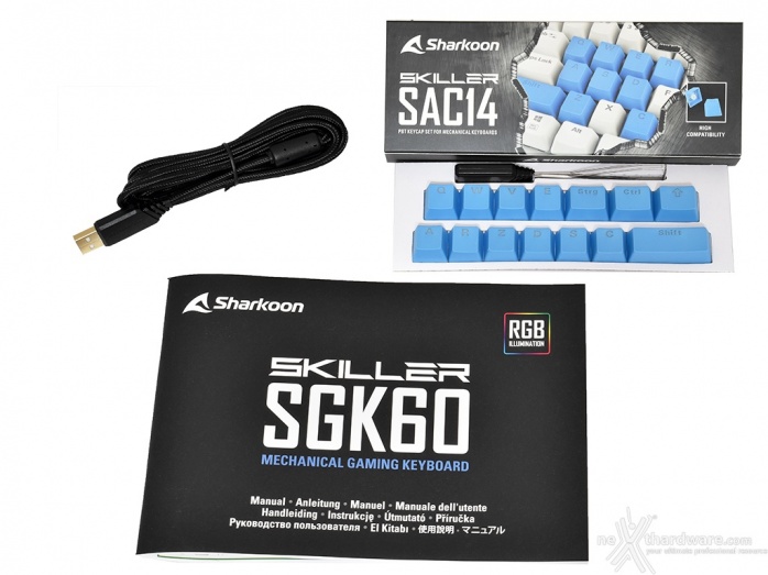 Sharkoon SKILLER SGK60 1. Unboxing 3