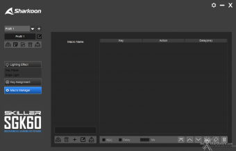 Sharkoon SKILLER SGK60 4. Software di gestione 14