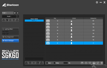 Sharkoon SKILLER SGK60 4. Software di gestione 16
