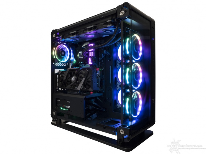 Thermaltake Core P6 TG ARGB 5. Installazione componenti 4