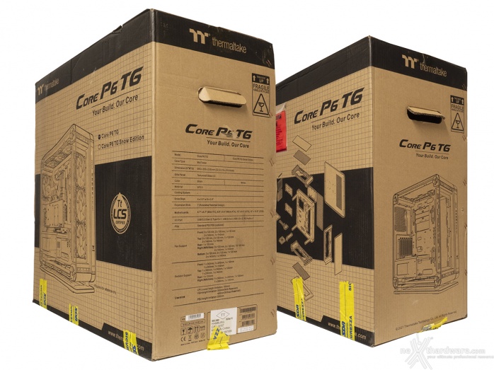 Thermaltake Core P6 TG ARGB 1. Packaging & Bundle 1