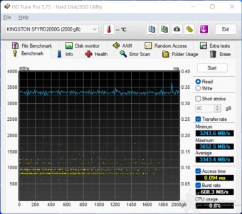 FURY Renegade SSD 2TB 6. Test Endurance Top Speed 3