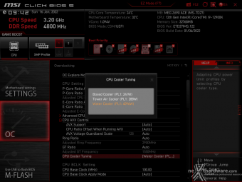 MSI MEG Z690 ACE 8. MSI Click BIOS 5 - Overclock 4