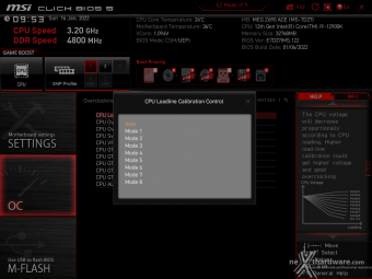 MSI MEG Z690 ACE 8. MSI Click BIOS 5 - Overclock 19