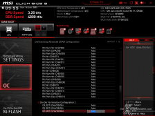 MSI MEG Z690 ACE 8. MSI Click BIOS 5 - Overclock 28