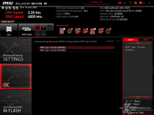 MSI MEG Z690 ACE 8. MSI Click BIOS 5 - Overclock 31