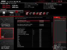 MSI MEG Z690 ACE 8. MSI Click BIOS 5 - Overclock 32