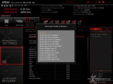 MSI MEG Z690 ACE 8. MSI Click BIOS 5 - Overclock 33