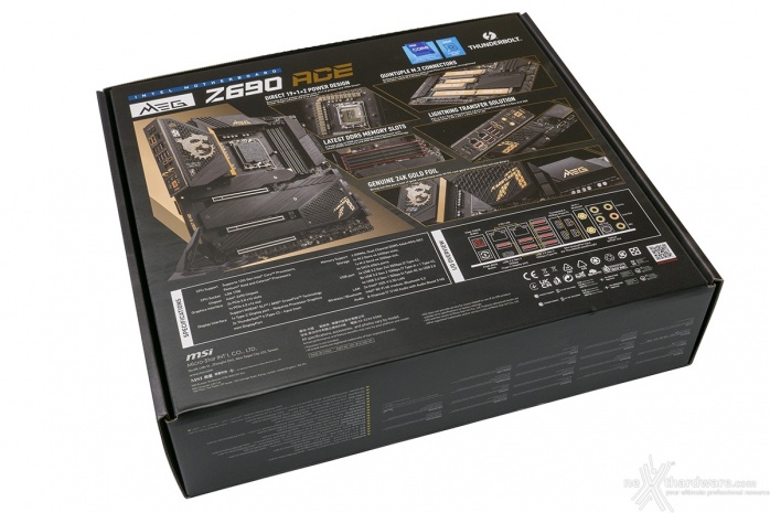 MSI MEG Z690 ACE 2. Packaging & Bundle 2