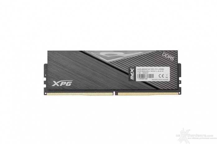 XPG LANCER RGB DDR5 6000 MT/s 2. Presentazione delle memorie 6