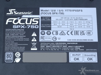 Seasonic FOCUS SPX-750 2. Visto da vicino 7