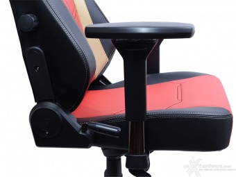 Noblechairs HERO IRON MAN EDITION 5. Regolazioni ed ergonomia 9