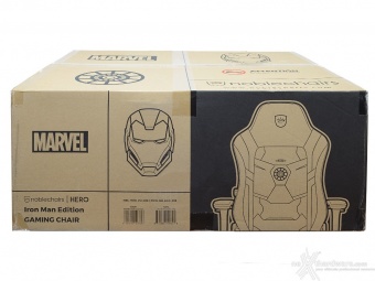 Noblechairs HERO IRON MAN EDITION 1. Packaging & Bundle 4