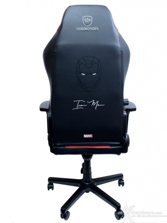 Noblechairs HERO IRON MAN EDITION 4. Assemblaggio 14