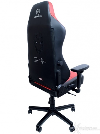 Noblechairs HERO IRON MAN EDITION 4. Assemblaggio 13