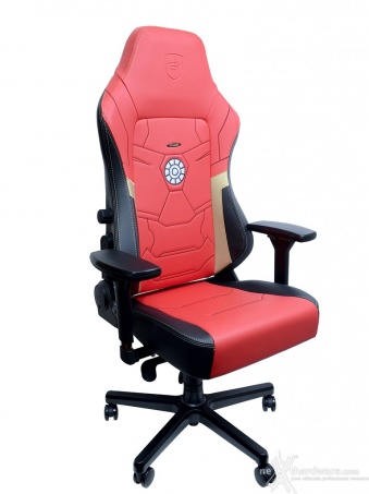 Noblechairs HERO IRON MAN EDITION 4. Assemblaggio 11