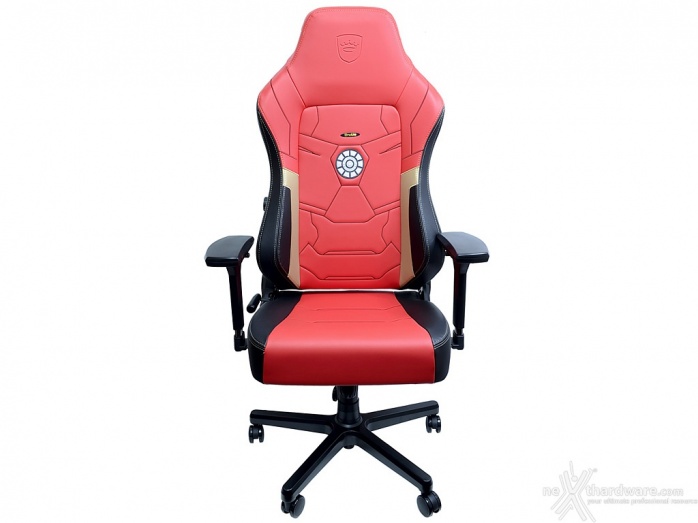 Noblechairs HERO IRON MAN EDITION 4. Assemblaggio 15