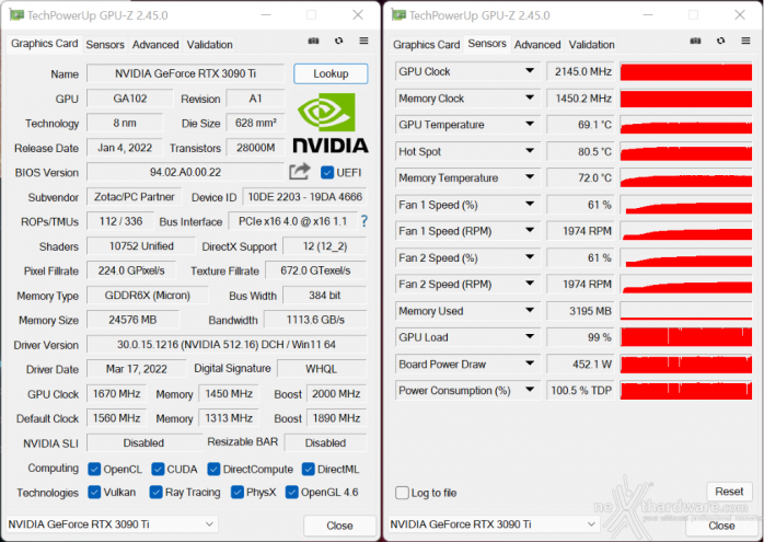 ZOTAC GeForce RTX 3090 Ti AMP Extreme Holo 13. Overclock 4