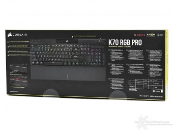 CORSAIR K70 RGB PRO 1. Unboxing 2