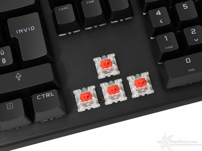 CORSAIR K70 RGB PRO 2. Vista da vicino - Parte prima 6