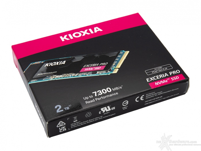 KIOXIA EXCERIA PRO NVMe SSD 2TB 1. Visto da vicino 1