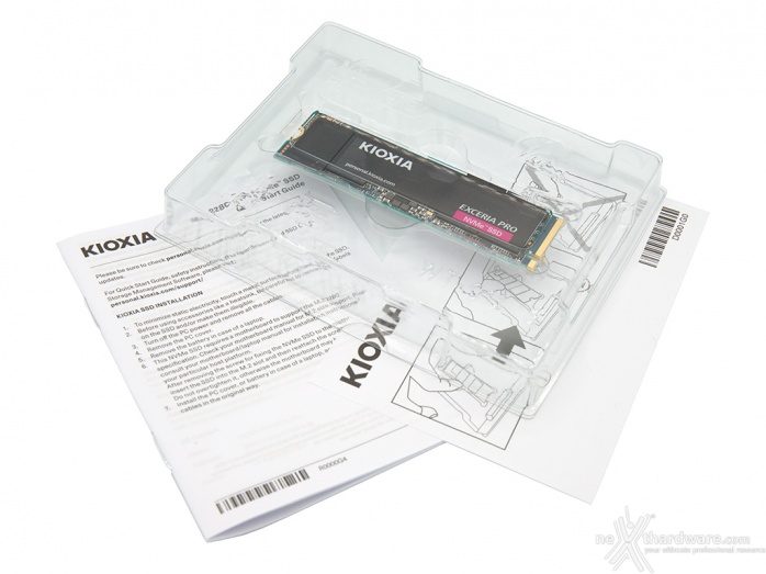 KIOXIA EXCERIA PRO NVMe SSD 2TB 1. Visto da vicino 3
