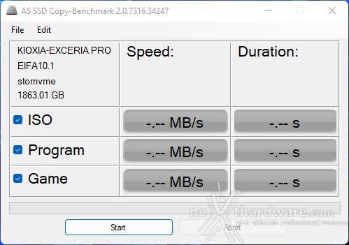 KIOXIA EXCERIA PRO NVMe SSD 2TB 11. AS SSD Benchmark 2