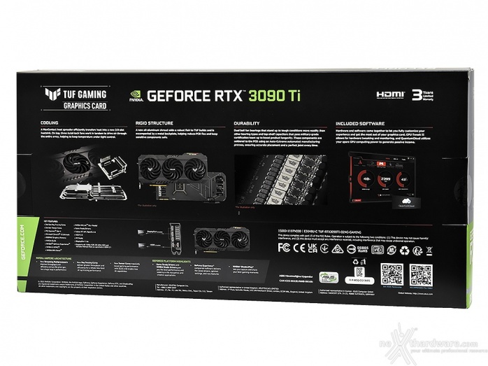 ASUS TUF Gaming GeForce RTX 3090 Ti OC Edition 1. Packaging & Bundle 2