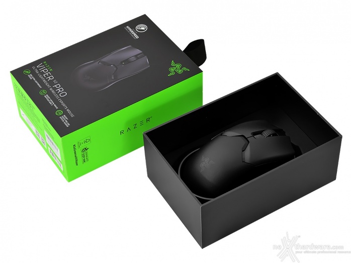 Razer Viper V2 Pro 1. Unboxing 2