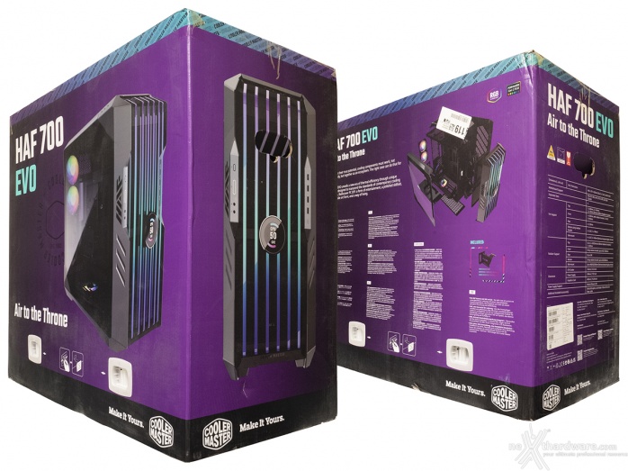 Cooler Master HAF 700 EVO 1. Packaging & Bundle 1