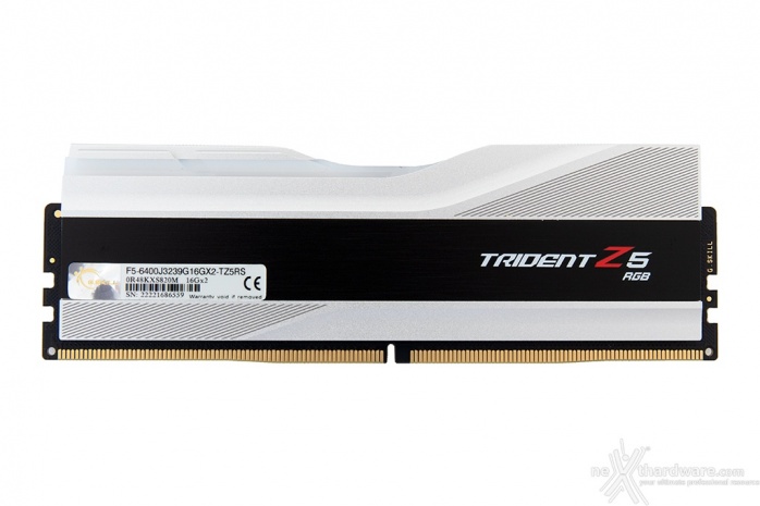 G.SKILL Trident Z5 RGB DDR5-6400 CL32 2. Presentazione delle memorie 6