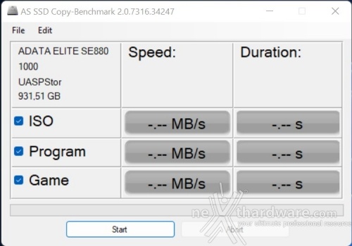 ADATA ELITE SE880 6. AS SSD Benchmark 2