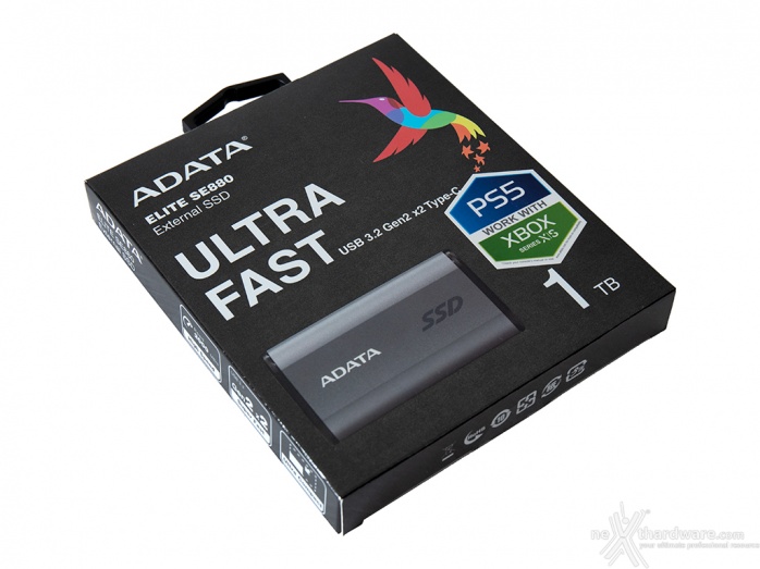 ADATA ELITE SE880 1. Packaging & Bundle 1