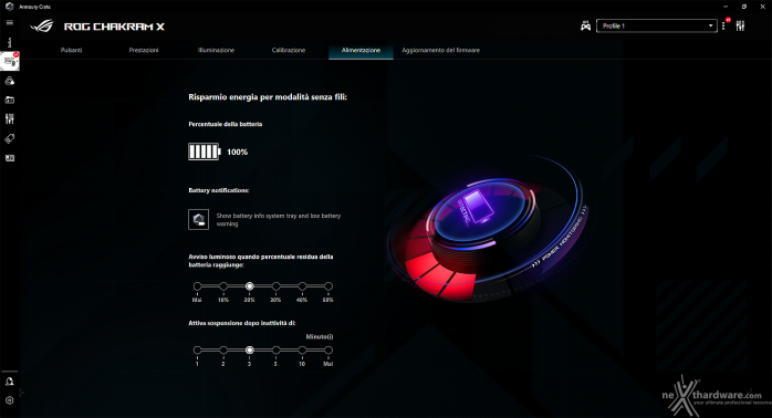 ASUS ROG Chakram X 4. Software di gestione - ROG Armoury Crate 8