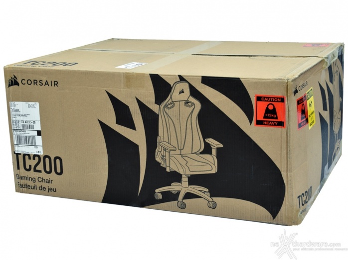 CORSAIR TC200 1. Packaging & Bundle 1