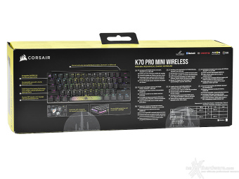 CORSAIR K70 PRO MINI WIRELESS 1. Unboxing 2
