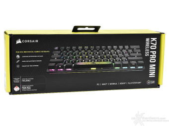 CORSAIR K70 PRO MINI WIRELESS 1. Unboxing 1
