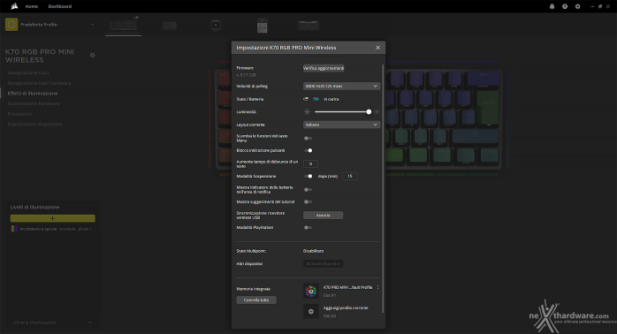 CORSAIR K70 PRO MINI WIRELESS 4. CORSAIR iCUE 17