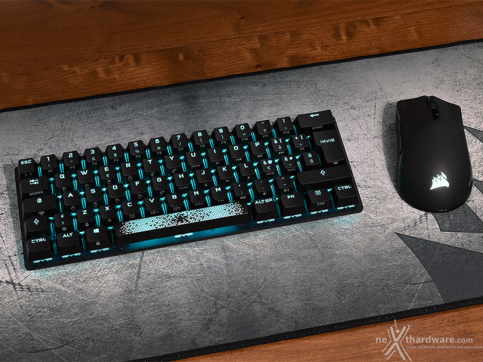 CORSAIR K70 PRO MINI WIRELESS 5. Prova sul campo 2