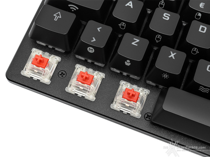 CORSAIR K70 PRO MINI WIRELESS 2. Vista da vicino - Parte prima 6