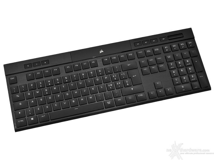 CORSAIR K100 AIR WIRELESS 2. Vista da vicino - Parte prima 1